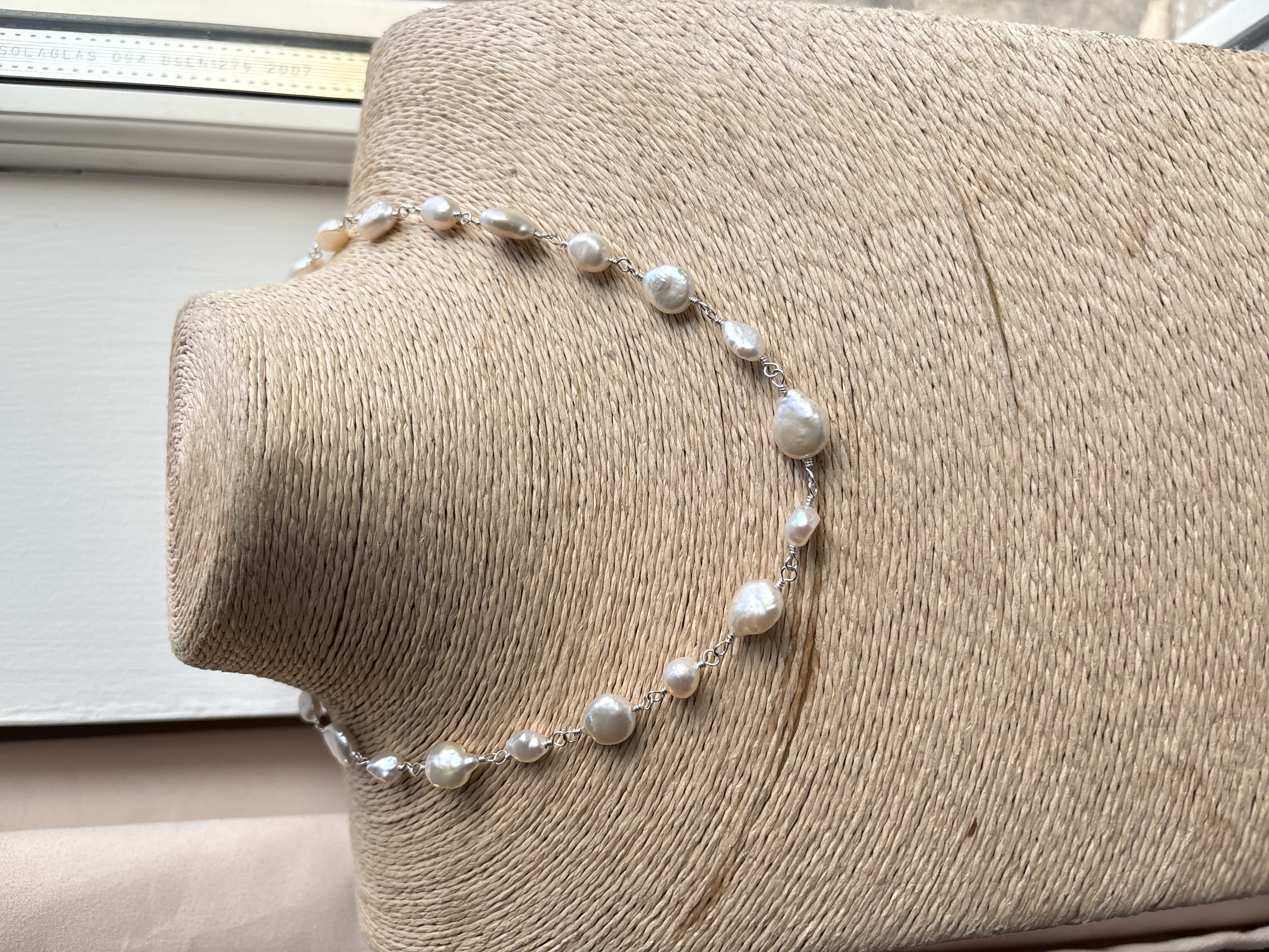Bridal pearl jewellery